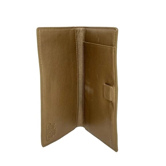 Auth COACH Op Art - Gold Cream PVC Agenda - Picture 3 of 6